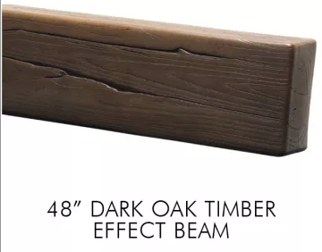 Gallery 48'' Dark Oak Timber Effect Beam